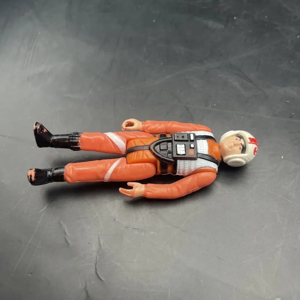 Vintage Star Wars Luke Skywalker X Wing Fighter Pilot Action Figure 1978 HK